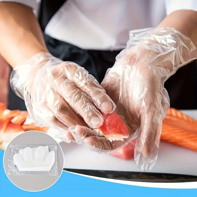 Factory Direct Selling Disposable Plastic Food Gloves Plastic Gloves Cook Low Cost Disposable Pe Gloves