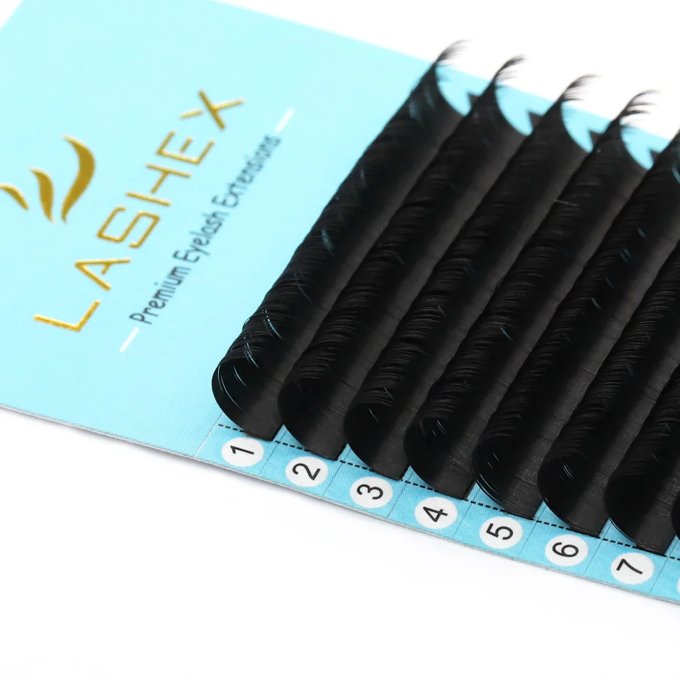 Korea private label lashes extension suppliers Factory eyelash extensions volume individual 3d mink eyelashes