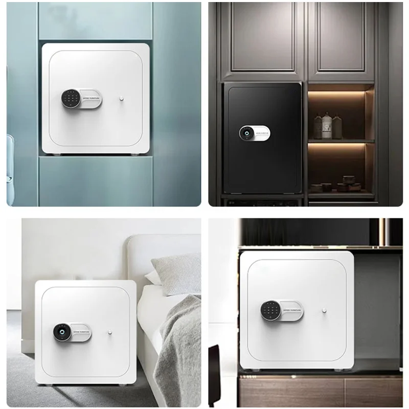 Металлический умный сейф, депозитная коробка, большой цифровой Сейф для ювелирных изделий, дом для денег