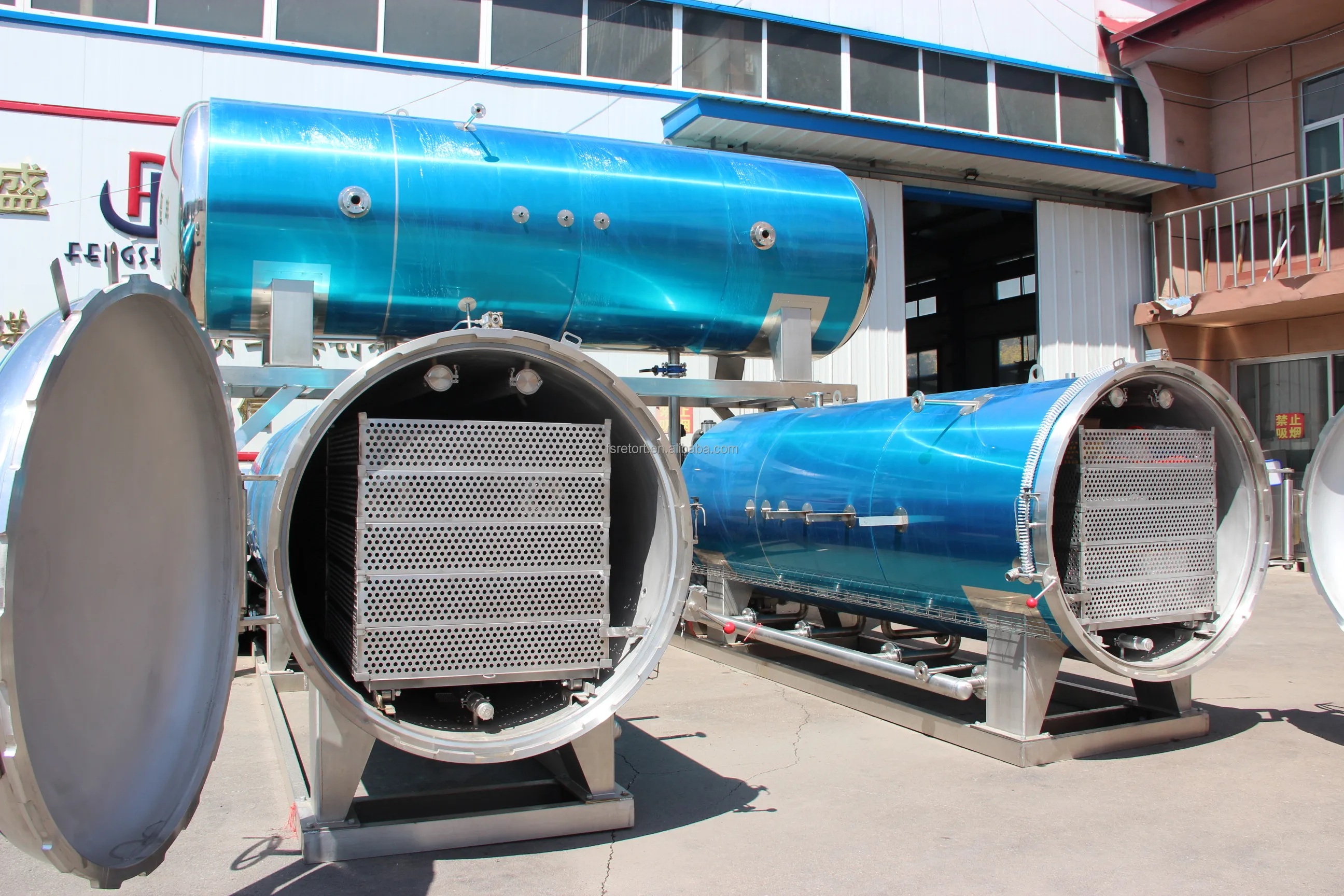 High-Temperature High-Pressure Horizontal Autoclave Sterilizer Machine Automatic Laboratory Steam Sterilization Food Sterilizer