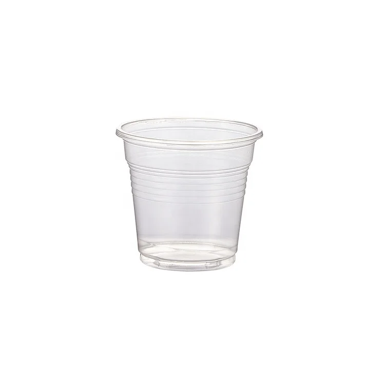 Food Grade Transparent Disposable Coco U Shape Plastic PP Boba Tea Cup For Sundae Ice Cream And Milk Shake