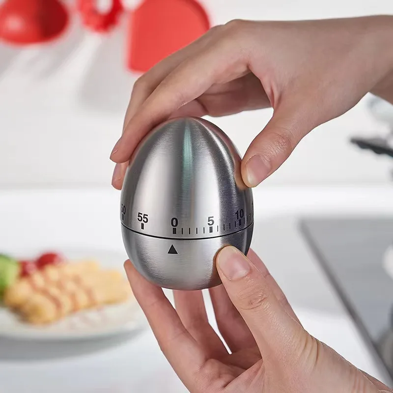 Creative Kitchen Mechanical Timer Egg Timer 60 Minute Student Timer Baking Cooking Reminder