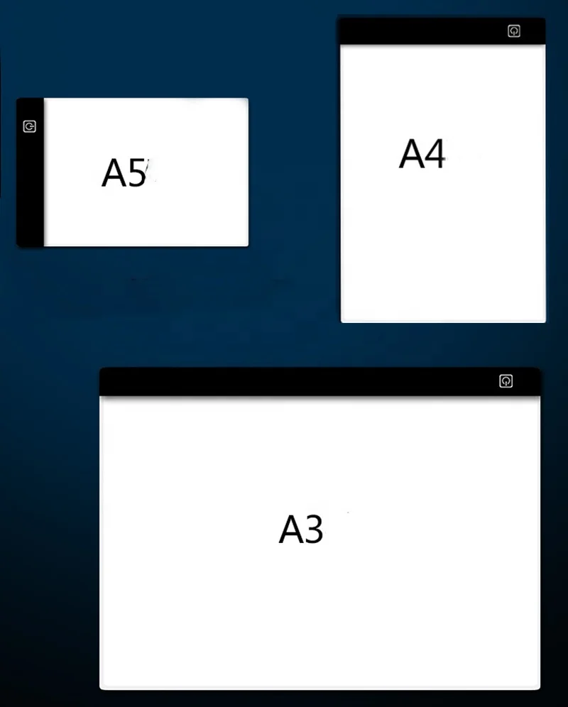 A3/A4/A5 светодиодная подсветка 5D DIY инструмент для