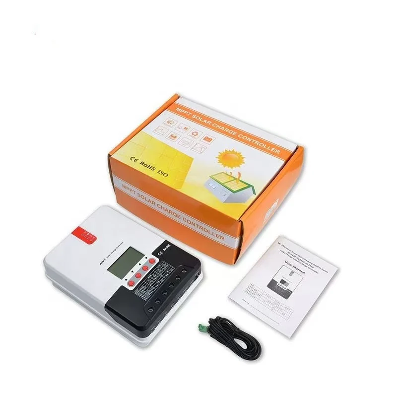 Factor Hotsale MAX99%  MPPT Solar 12V/24V 260W-1100W Battery 9-35VDC 20A-40A  Solar MPPT Charger Controller With Blue booth