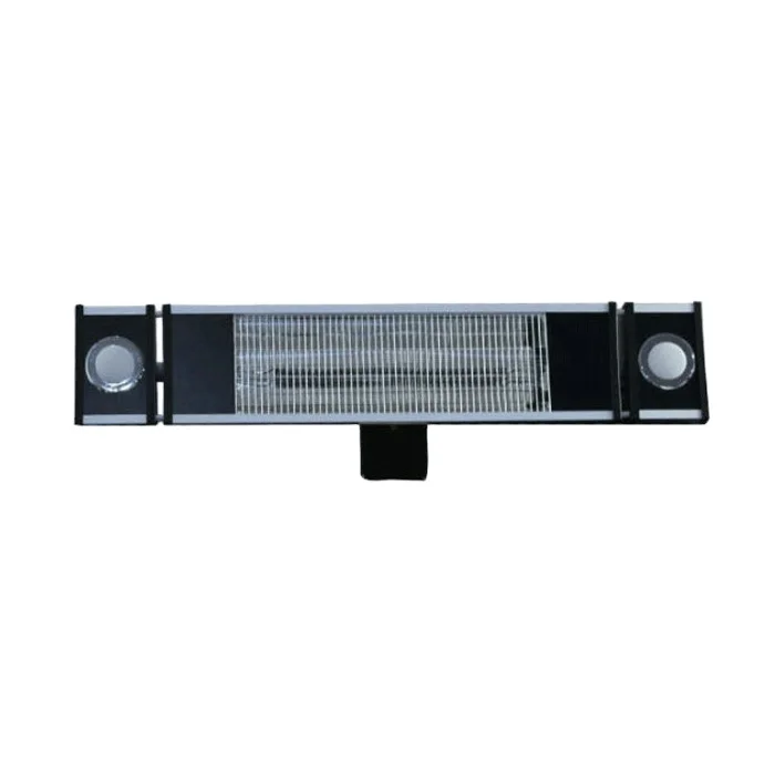 Waterproof carbon fiber wall mounted outdoor electric infrared heater