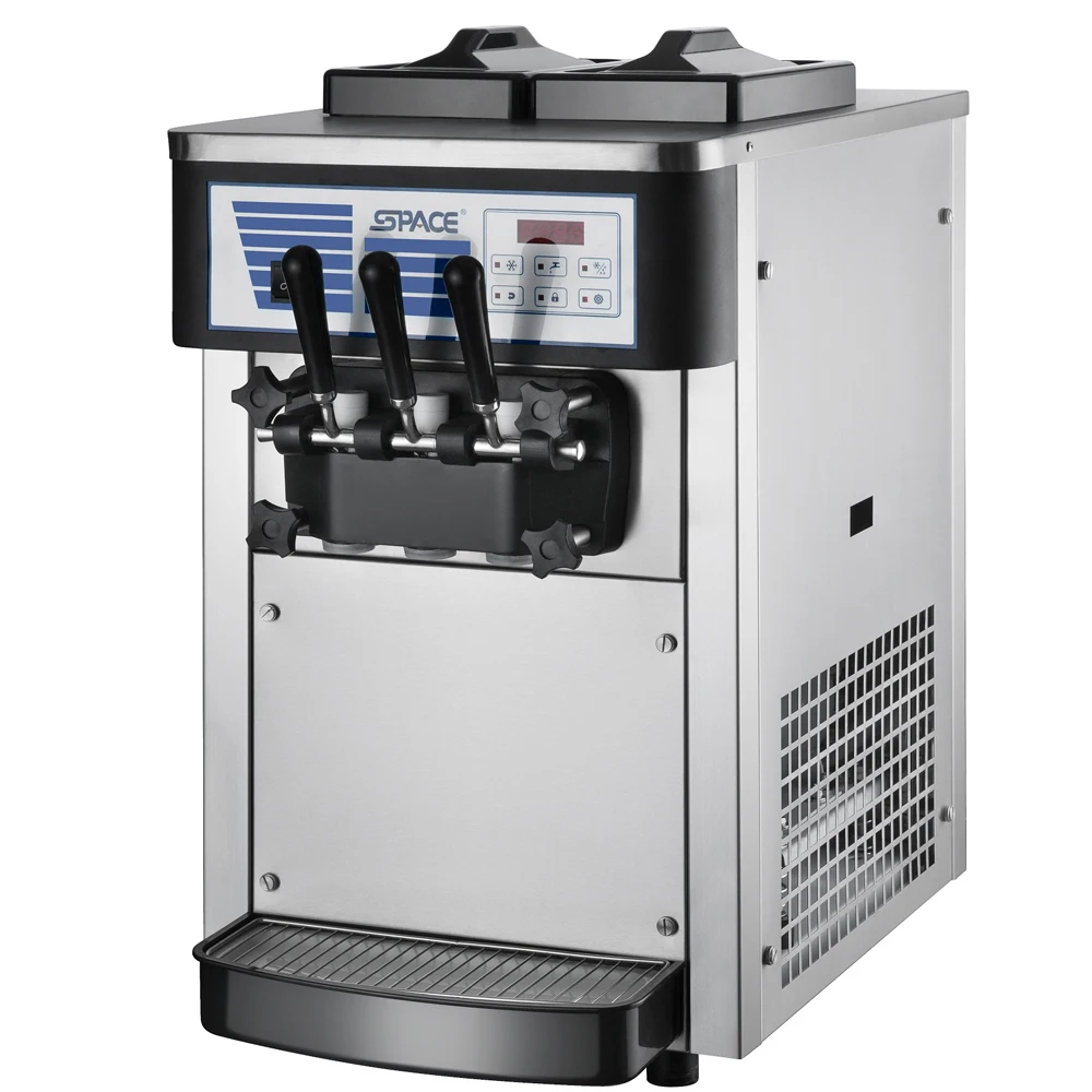 Cheap fast frozen batch freezer ice cream machine table top fruit ice cream machine