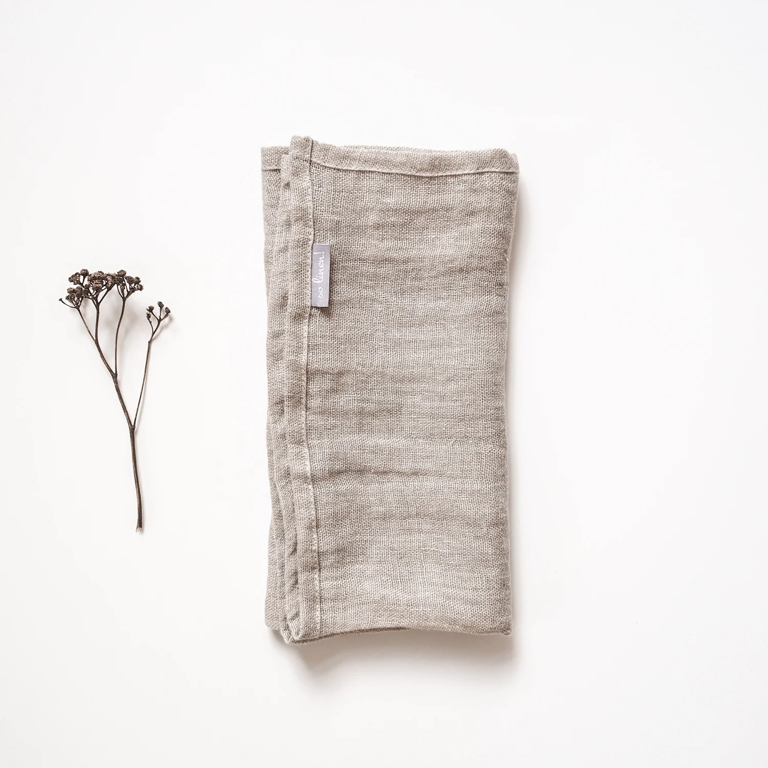 Linen Muslin Napkins Serviette de Table en Tissu Wedding Hotel Dinner Table Decorate Napkin