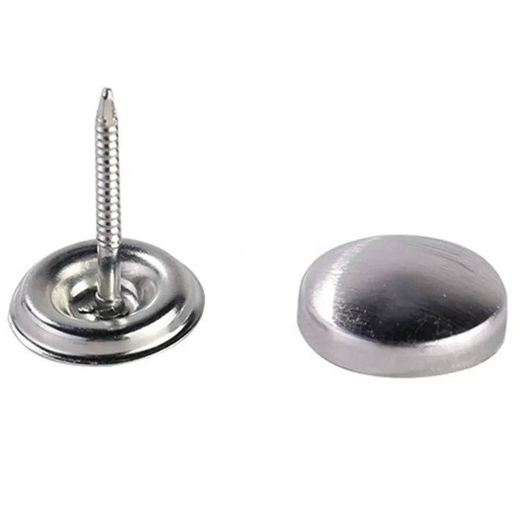 Pinlong cloth button Decorative 7Mm Upholstery  Brass Nail For Sofa,Bed,Chair