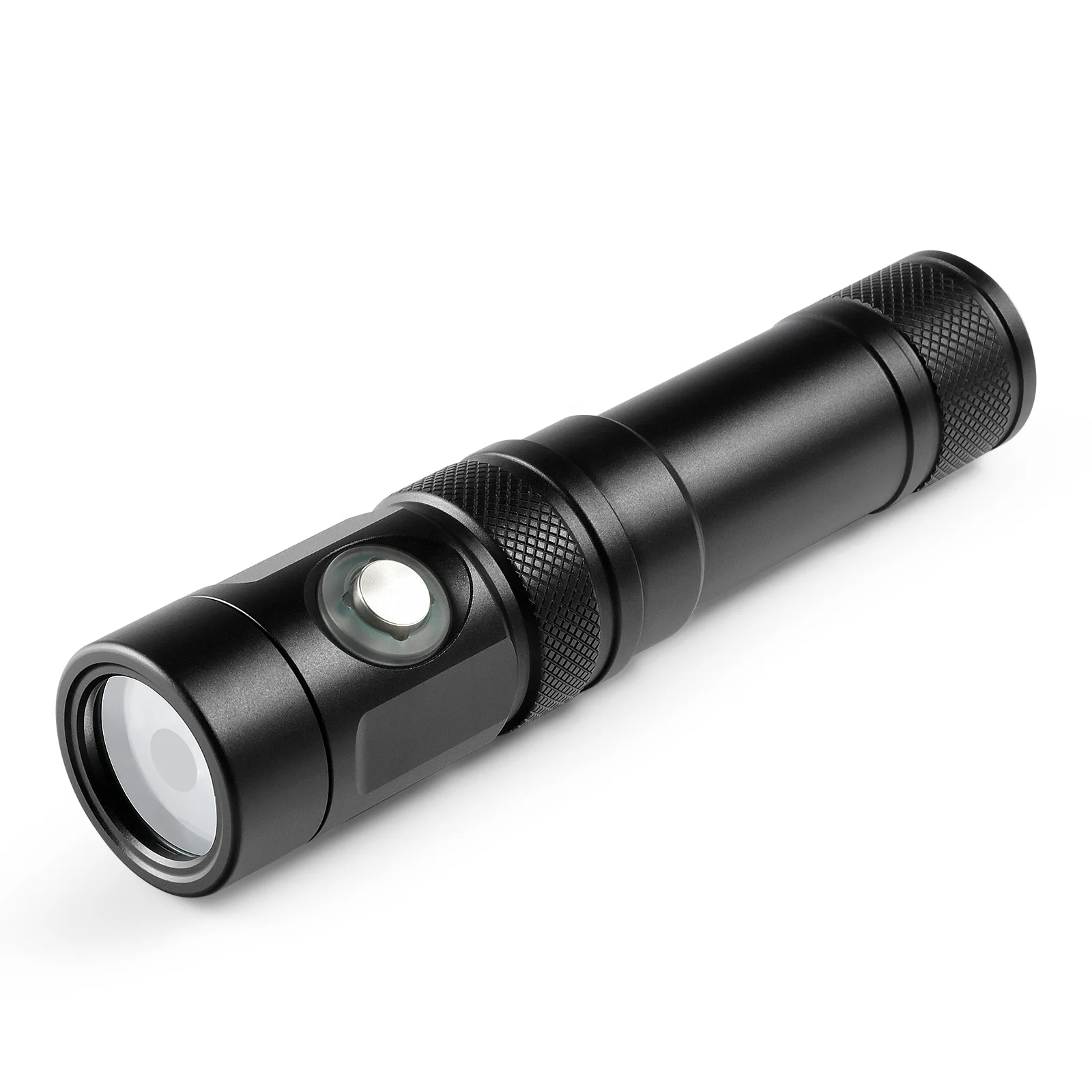 2024 New Asafee LED Diver Dive Light Aluminum Underwater Scuba Diving Lamp Flashlight Built-in Battery Charging Waterproof Torch