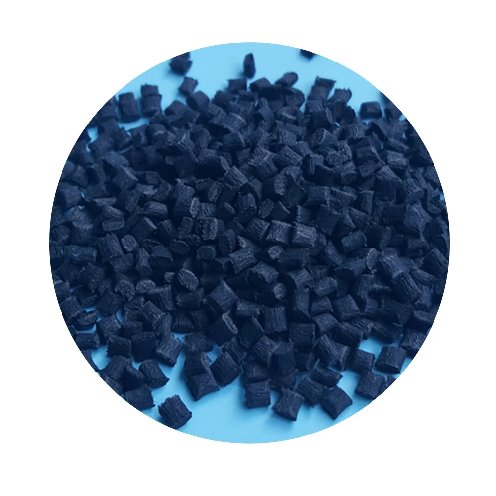 Натуральный переработанный материал pom ацеталь сополимер смола 25% CF помпоны