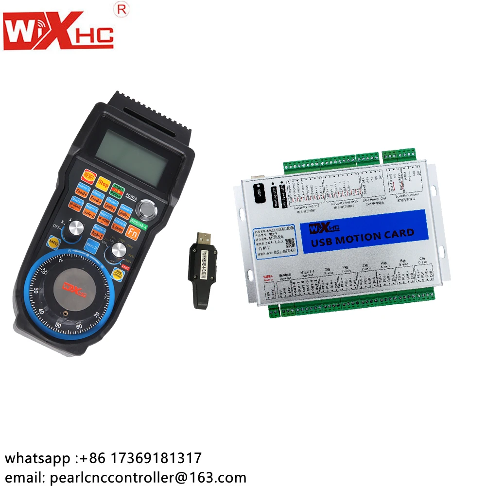 MACH3 CNC mach3 motion control card Ethernet board & wireless MPG  XHC brand WHB04B