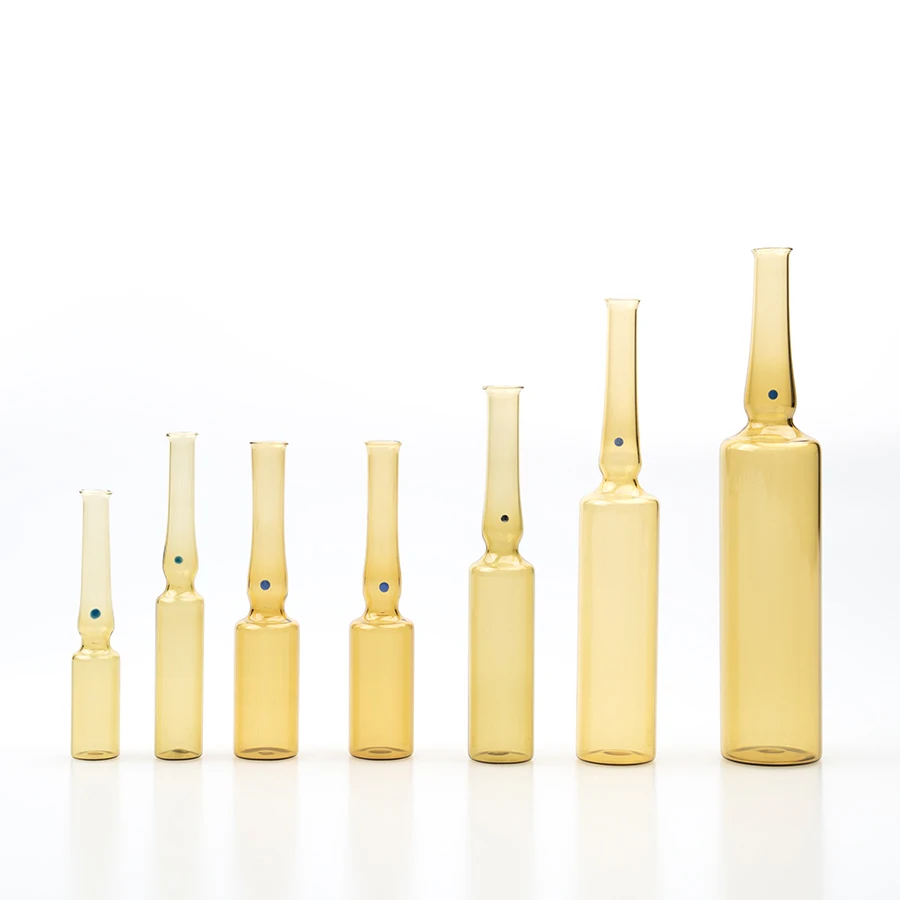 High Quality Glass Ampoule Bottles Durable Ampoule Glass Tubes for Laboratory and Medical Use