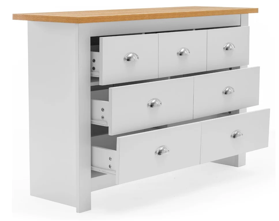 Hot sale fabric modern bedroom furniture spacing saving storage drawers chest of drawer dressers