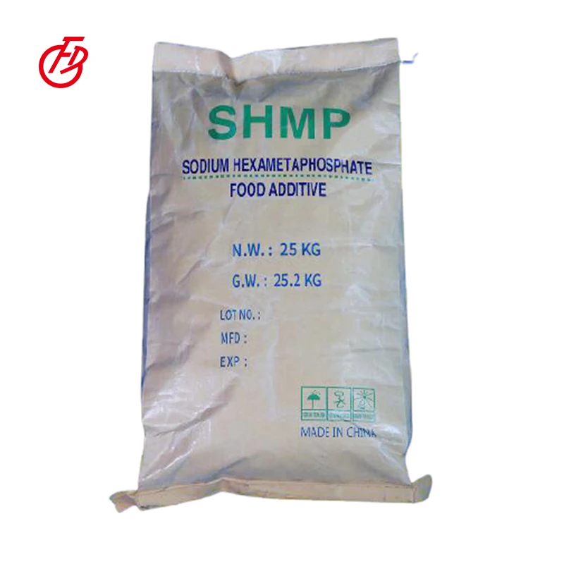 Sodium Hexametaphosphate 68% Min White Powder CAS NO. 10124-56-8 Food Industry Grade Fengda SHMP