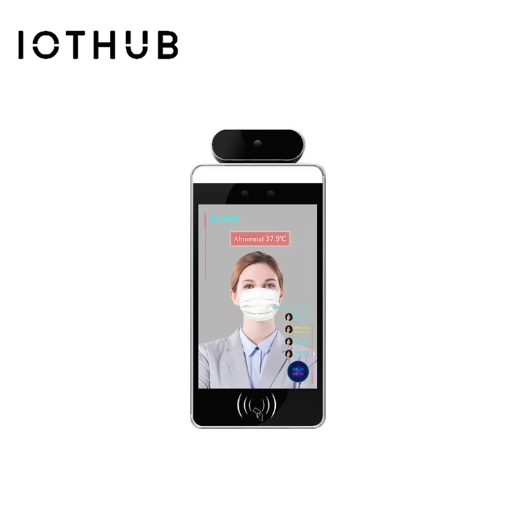 
Ai Intelligent Digital Face Recognition Lcd Display Hands Free Camera Normal Measurement Integrated Thermal Thermometer Access 