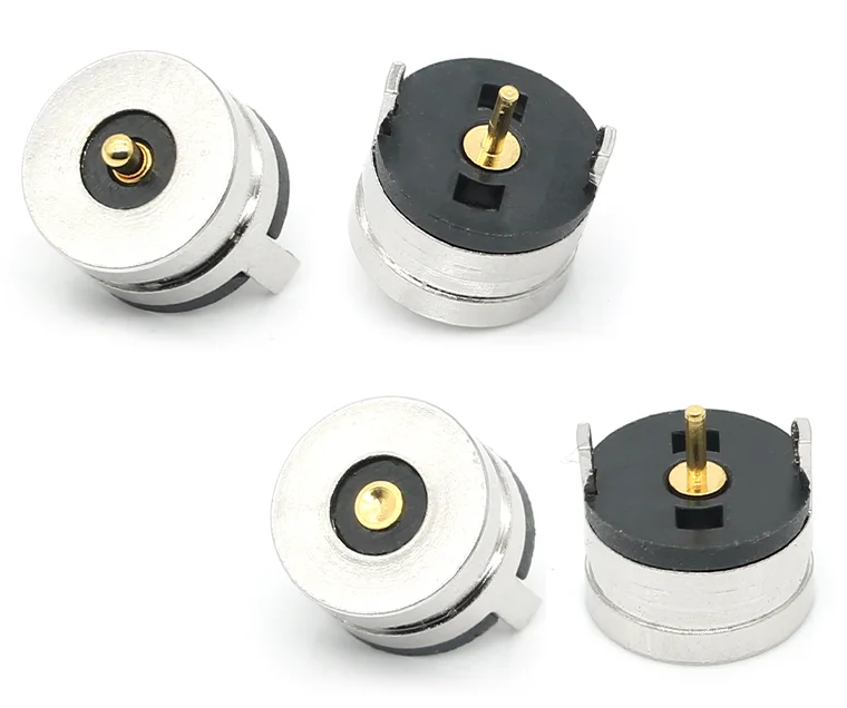 Magnetic Connector 8mm Male Female Spring 1Pin Pogopin Charging Plug Socket