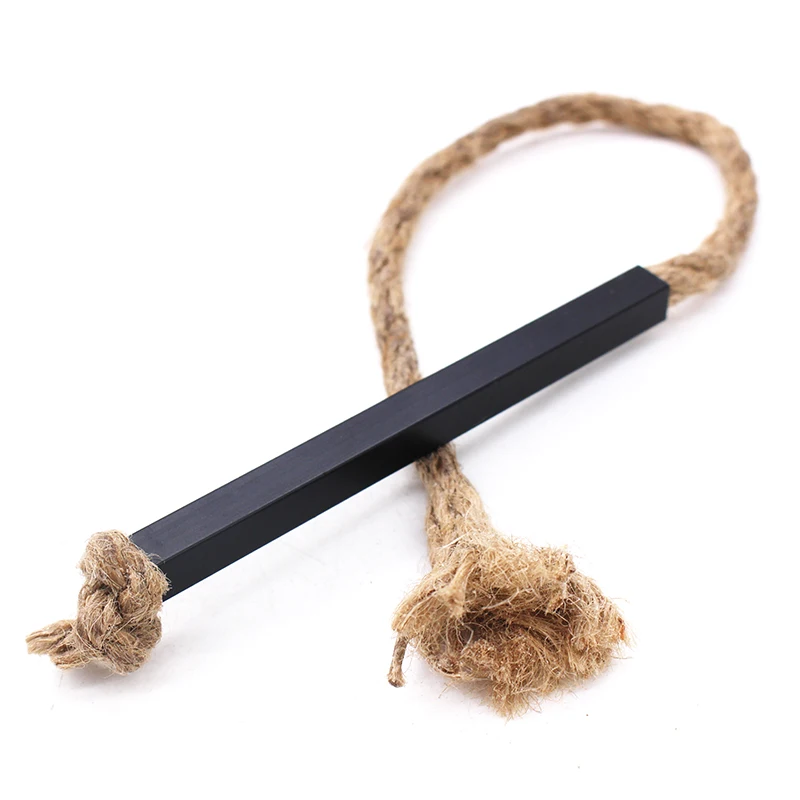 Waterproof Aluminum Tube Fire Bellow Wax Rope Jute Tinder Wick for Fire Starter