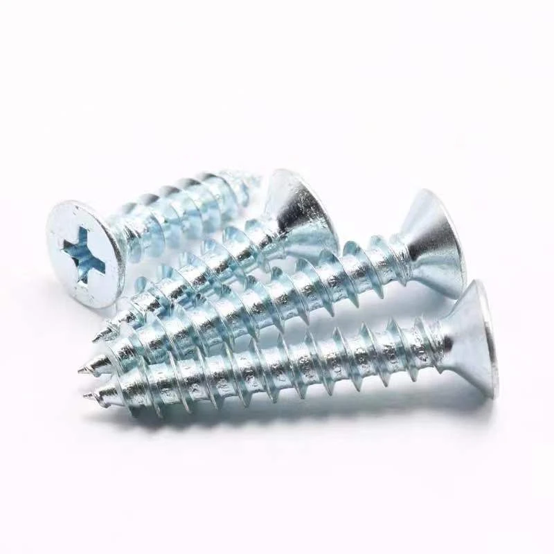 Carbon Steel Screw Flat Phillips CSK Screw SS 316 304  Self Tapping Screw