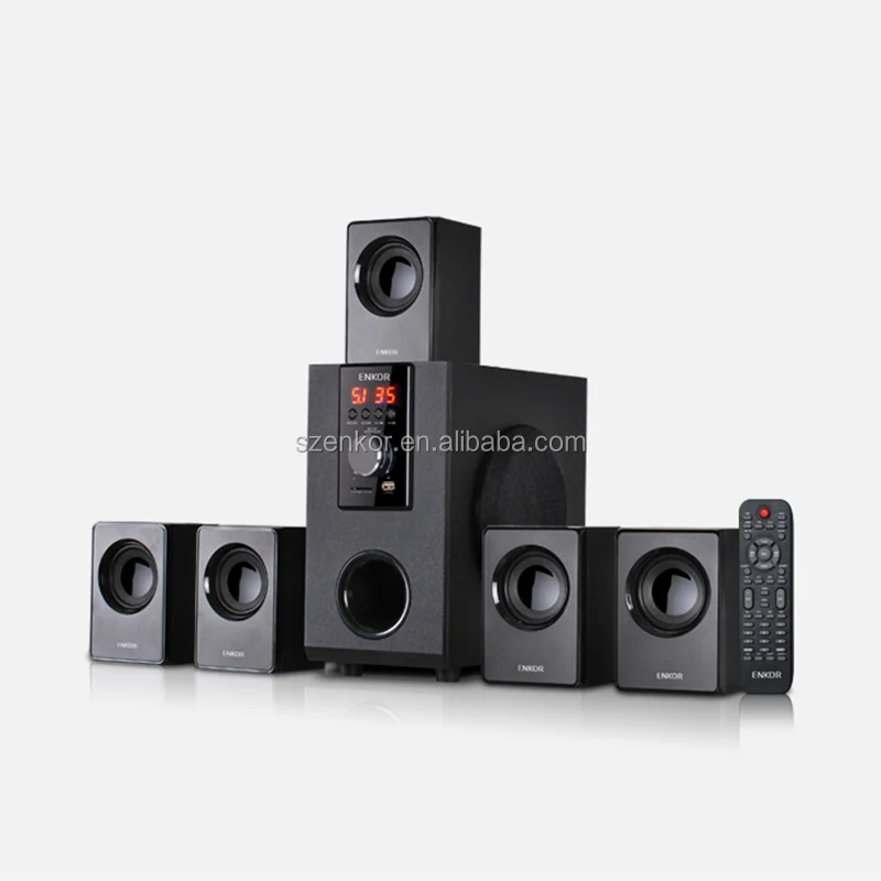 5.1  Speaker System Home  BT  Subwoofer Usb Computer H3820