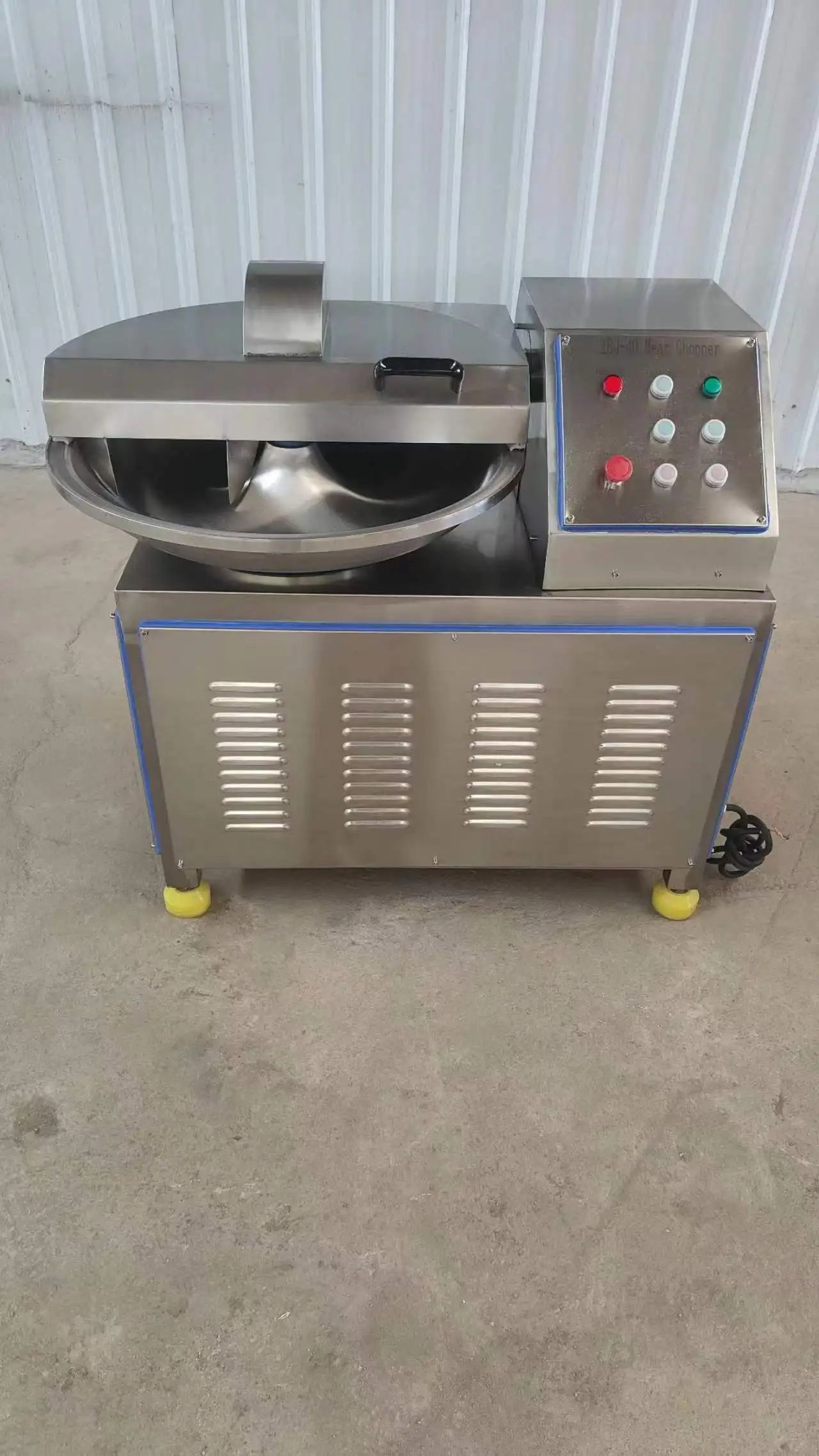 Factory supply automatic popular l Stainless Steel Electric Meat Bowl Cutter/Meat Cutting Machine/Meat Chopper Machine