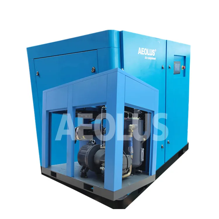 
Воздушные компрессоры Aeolus, 55 кВт, винтовой воздушный компрессор, винтовой компрессор 55 кВт, новый дизайн, низкий уровень шума, высокое давление 
