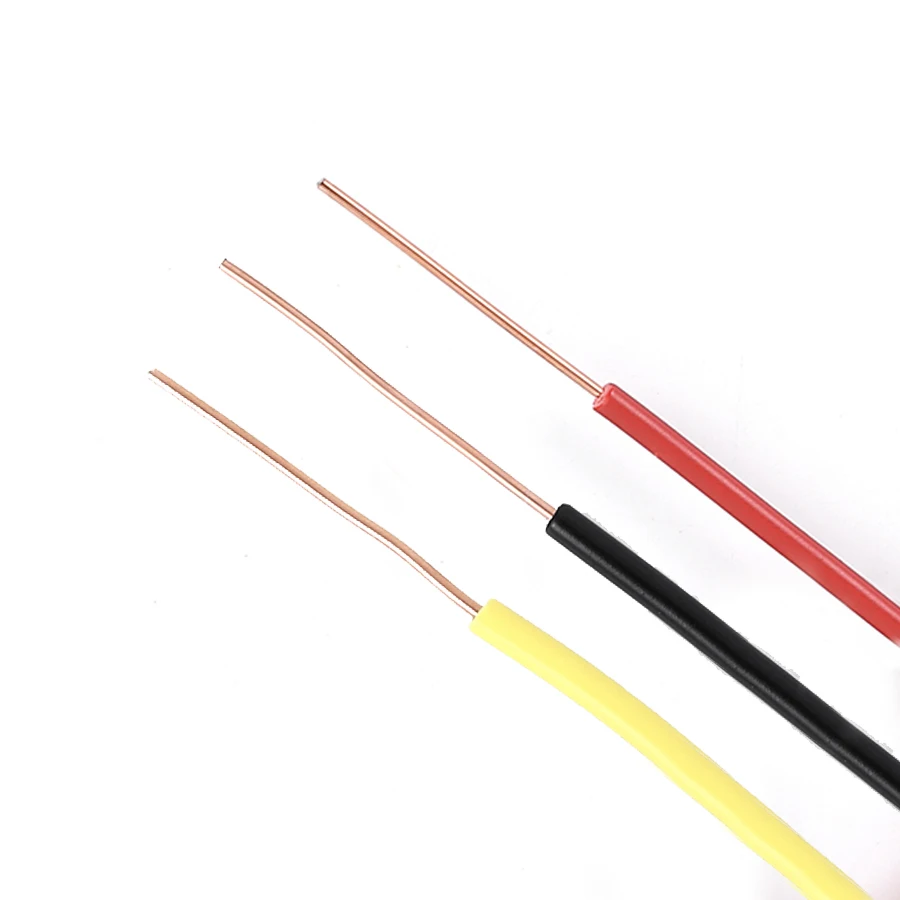 Одножильный провод BV-кабель с ПВХ-изоляцией многожильный кабель с одинарным сердечником электрические кабели провода