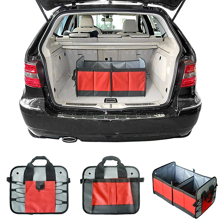 high quality Foldable  Car trunk organizer Storage Bag Oxford cloth organizer