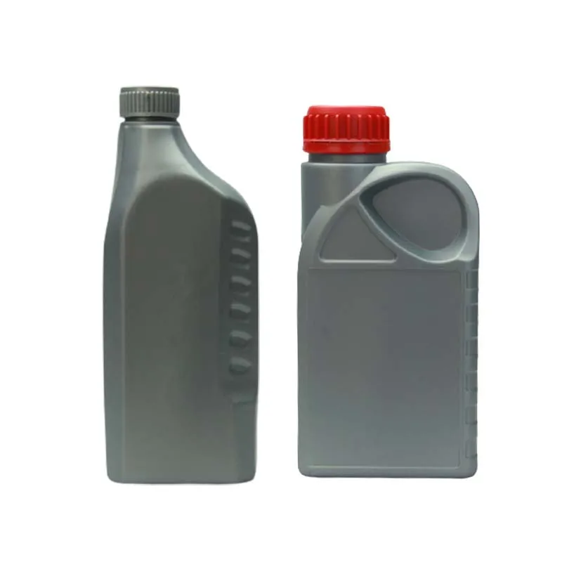 High quality black Lubricants Mobil engine oil plastic bottle empty 1l plastic engine oil bottle