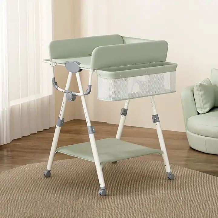 Portable and multi-functional folding nursing table Folding Baby Diaper Portable Changing Table Infant care diaper table