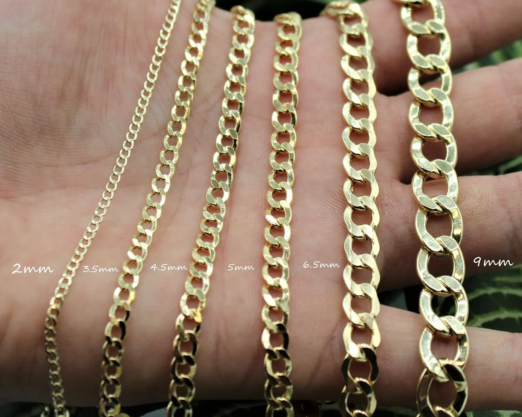 OEM Chain Custom Necklace Gold 14k 6mm 5mm 4mm Manufacturer 24k 20mm 3mm Gold Plated Trendy Gold Cuban Link Chain Free of Lead