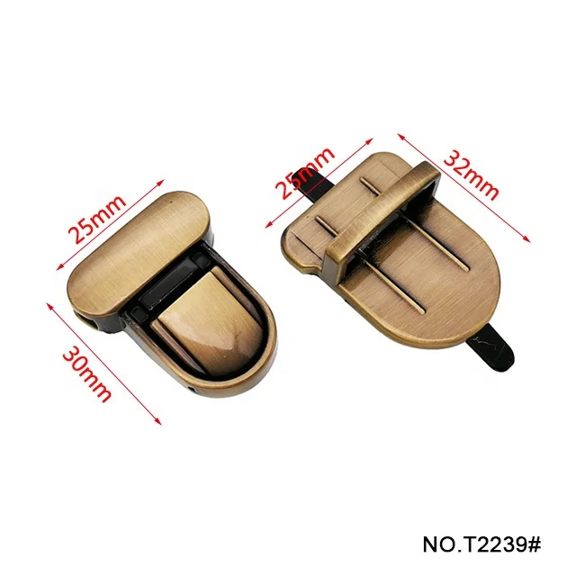 TANAI Wholesale fashion metal push biometric bag press lock