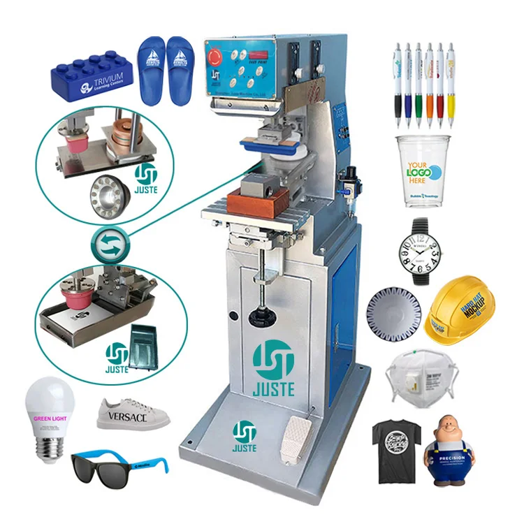 1 Color Cheap Pad Printer Watch Dial Color Pad Printing Machine For Lipstick Shades Ceramic Ring Footwear Shoe Sole Heel 8 Inch