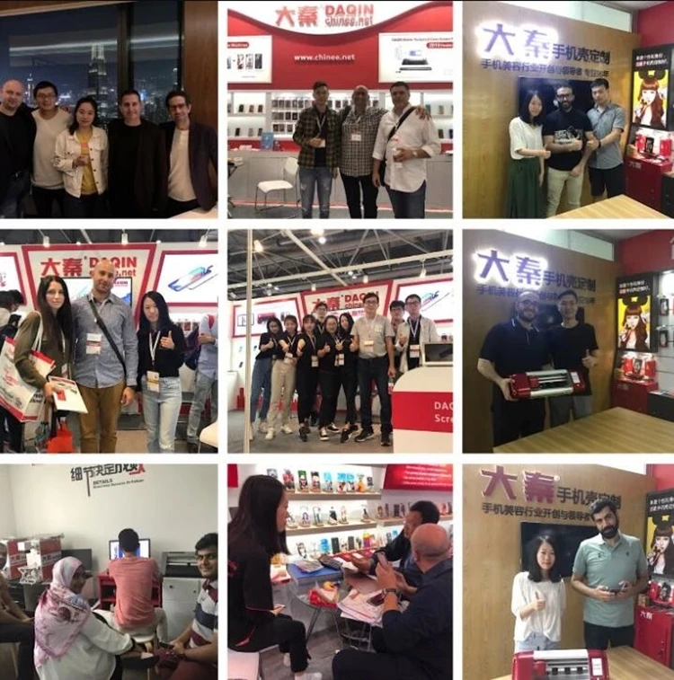 Daqin Mobile screen protector tempered glass making machine for for any mobile tempered glass cutting