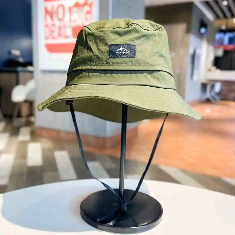 Summer Camping Caps Outdoor Quick Dry Sun Hat Fashion Fishing Hiking Hats With String