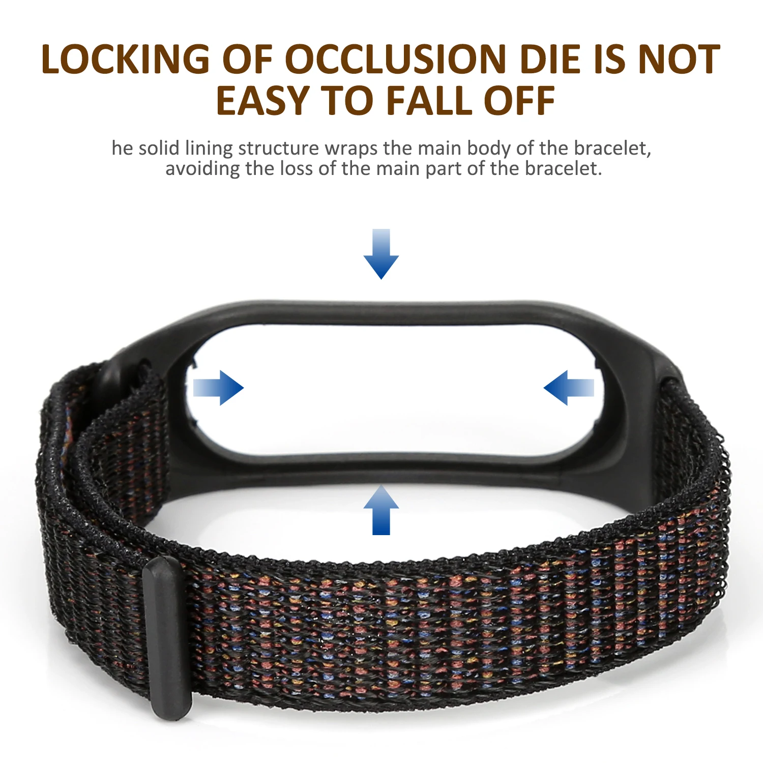 Wholesale Nylon Material Sport Strap Watch band Replacement bands Bracelet Wristband For Xiao Mi Band