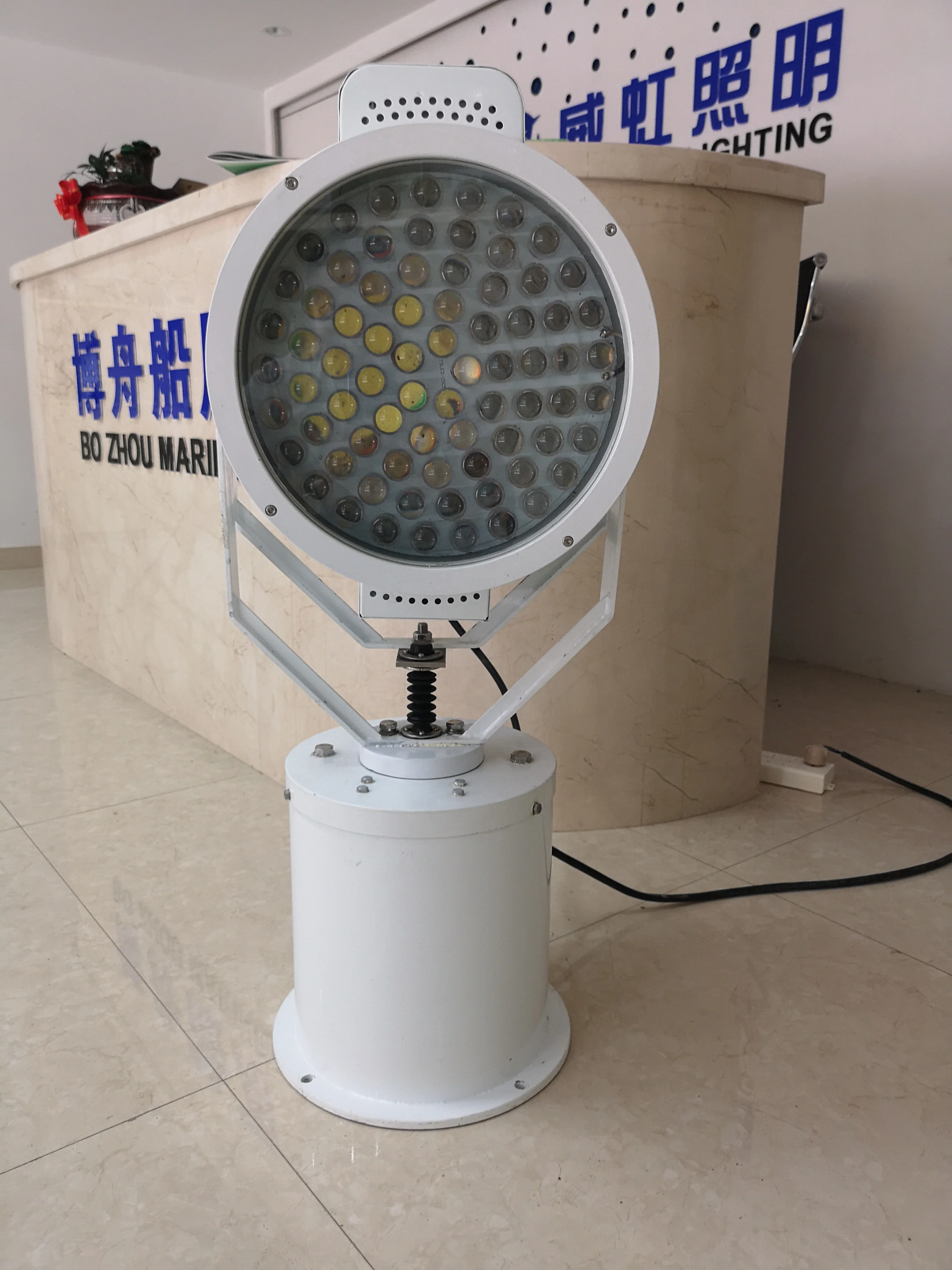 300W Stainless Steel Automatic Wireless Remote Control Marine LED Search Light TZ6-A