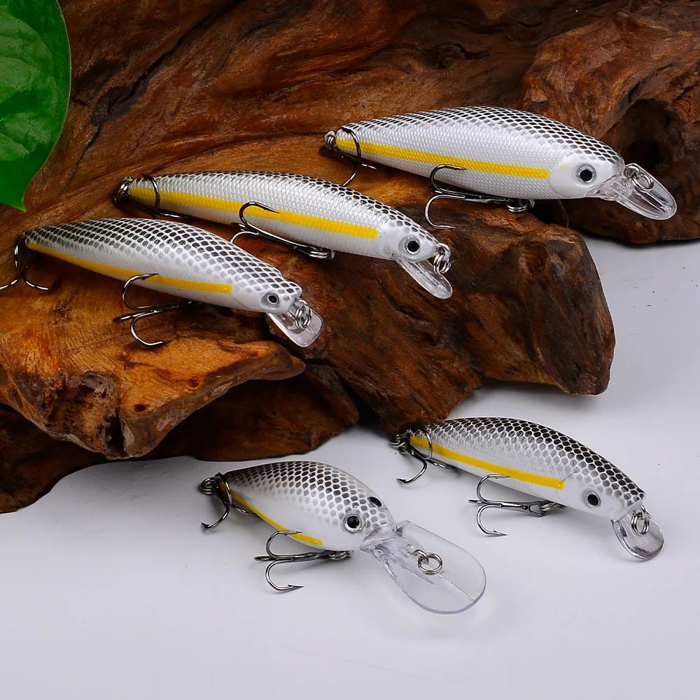 Nm new design 10 Style CrankBait JerkBait Minnow StickBait VIB Top Water Lure 40g Fishing Hard Lure Pencil Popper River Fishing
