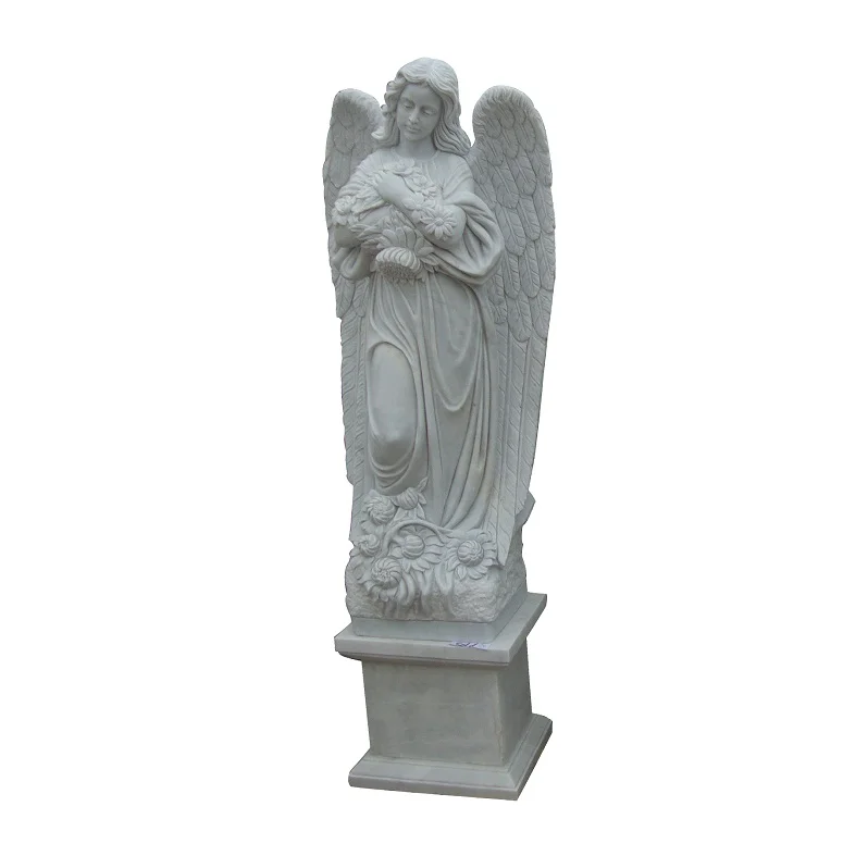
GMS014 Granite Religious Sculpture Cemetery Statues Monument 