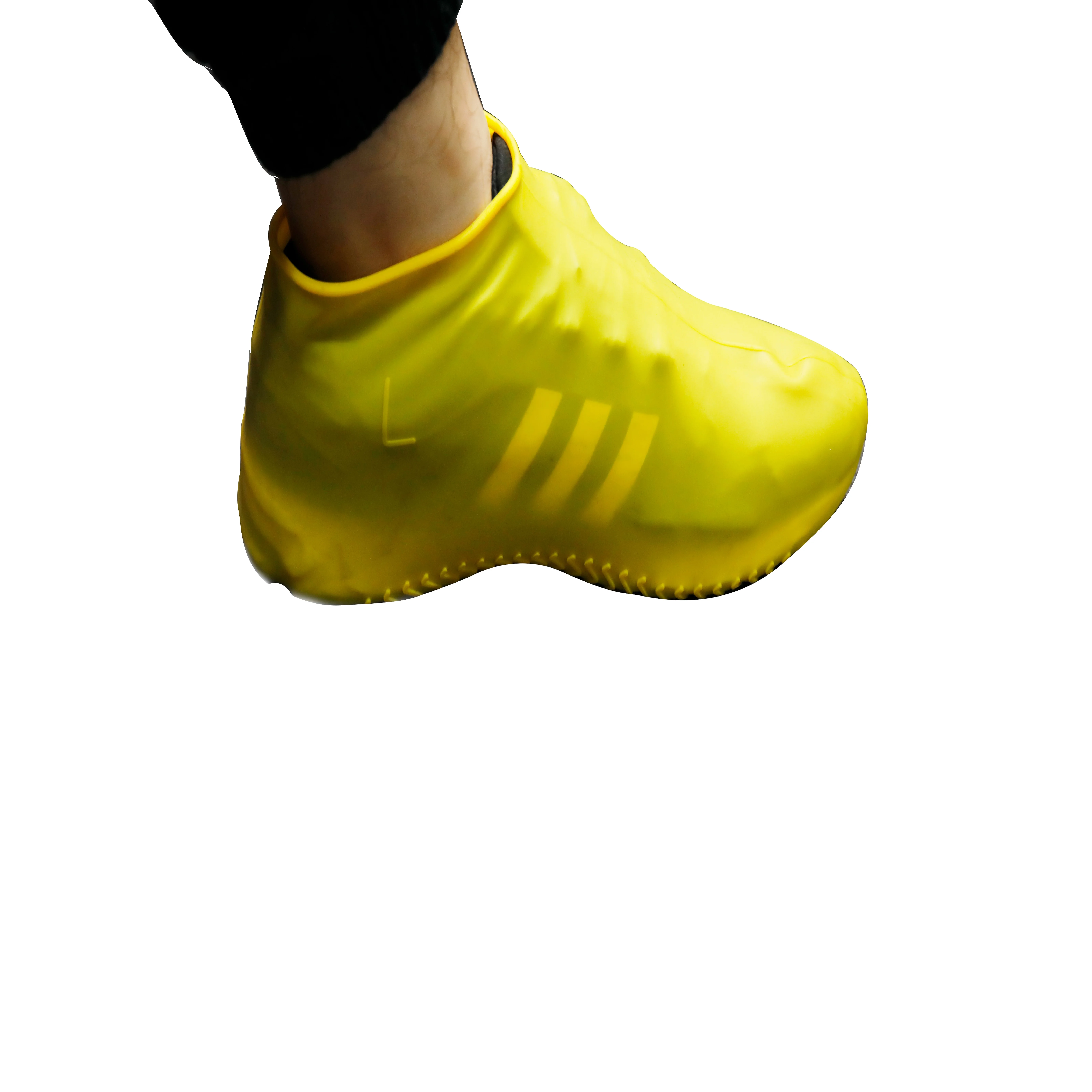 Hot Sale Clear Rain Boot Anti Slip Rainy Reusable Waterproof Rubber Silicone Shoe  Covers