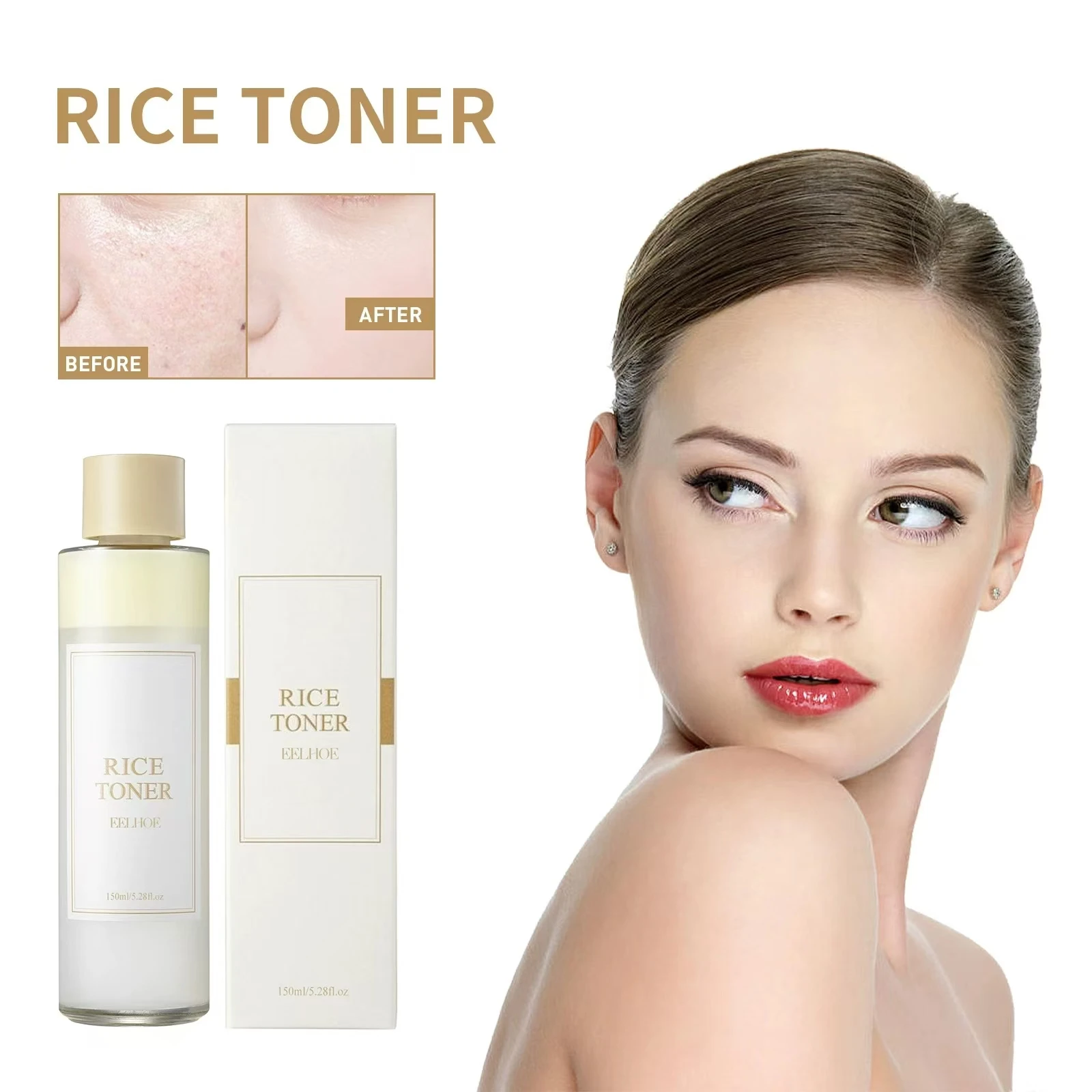 Organic Skin Toner Dark Spots Toner Even Skin Tone Eraser Corrector Skin Whitening Firming Acne Remove Face Turmeric Toner