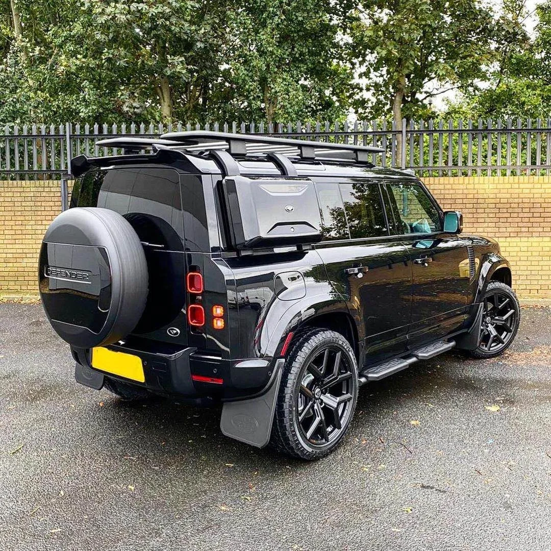 Offroad 4x4 Auto Part aluminum chrome car roof rack for 2020 Land Rover Defender car accessories roof luggage
