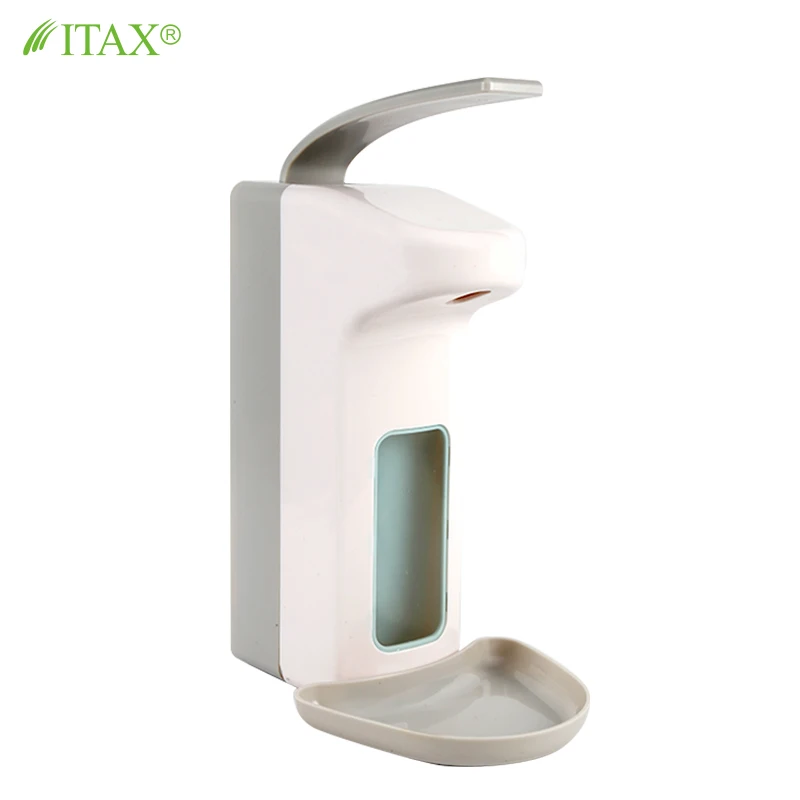 Hotel hospital bathroom 1000ML plastic hand liquid soap dispensers