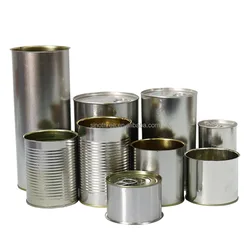 400g 425g 500g 850g Food Container Empty Tin Cans Wholesale Metal Packaging with EOE for Canned Meat Fruits Vegetables Fish Jam