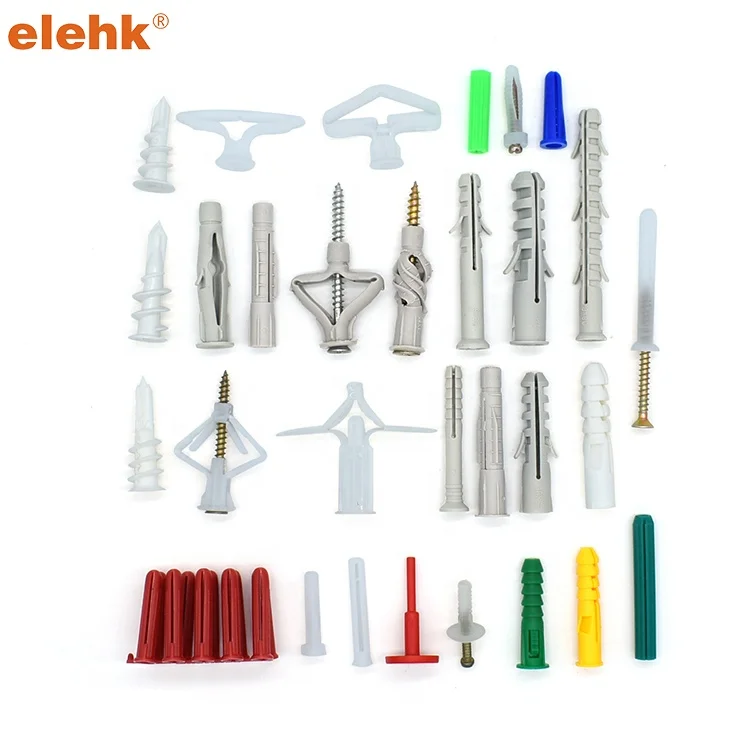 Plastic Butterfly anchor Heavy Duty Toggle hollow Wall Anchor Dry Ceiling Gypsum Board Winged Anchor