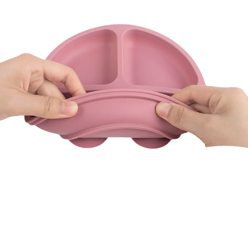 Fork And Spoon Children Silicone Tableware Set  Baby  Silicone tableware Baby Silicone Feeding Set