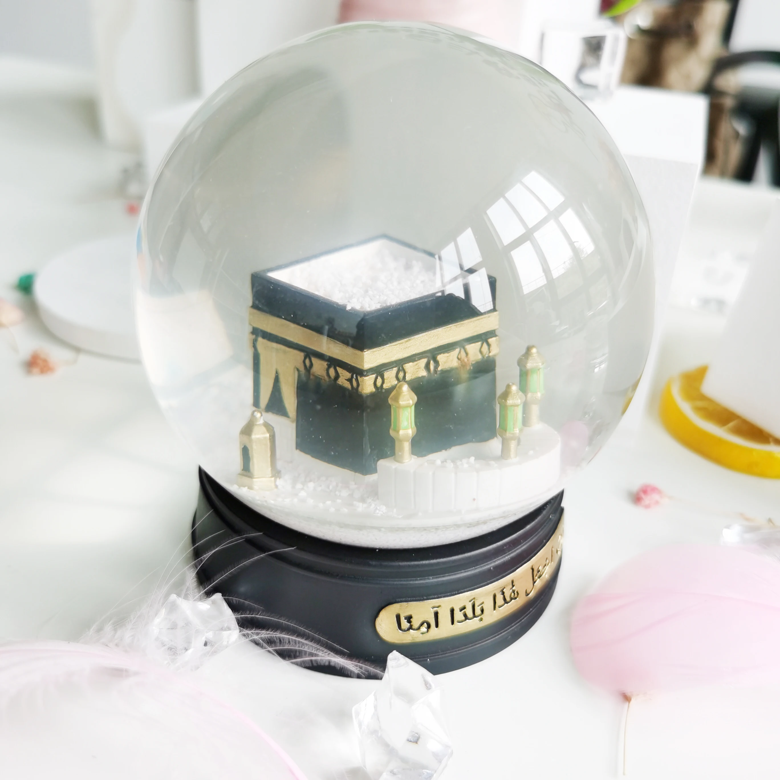  Мусульманский водный шар Kaaba с индивидуальным дизайном 100