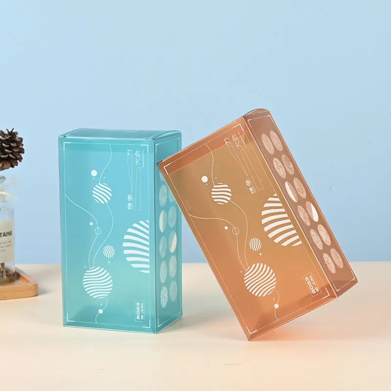 Custom Logo Clear Plastic fridge Pvc PET Box Shoe Packaging Box Candy Toys dolls gift box