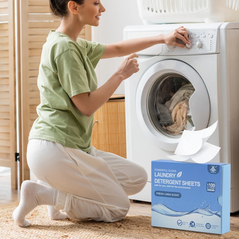 Free From Phosphates Unnecessary Additives More Environmental Than Laundry Detergent Powder Laundry Detergent Sheets for washer