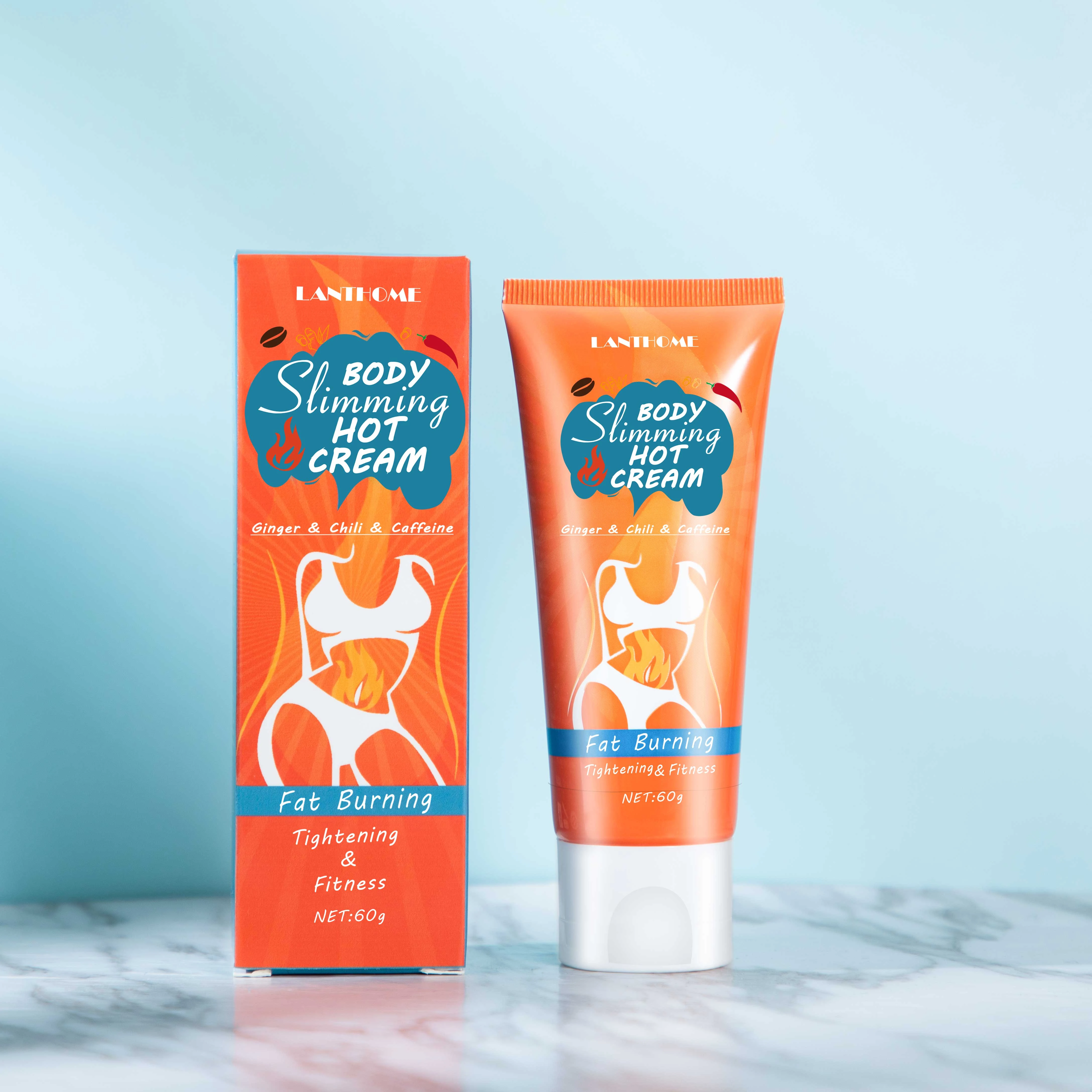 OEM Private Label Pure Natural Ingredients Best Slimming Cream Fat Burning Gel Lose Weight Cellulite Removal Hot Cream Body Pcs