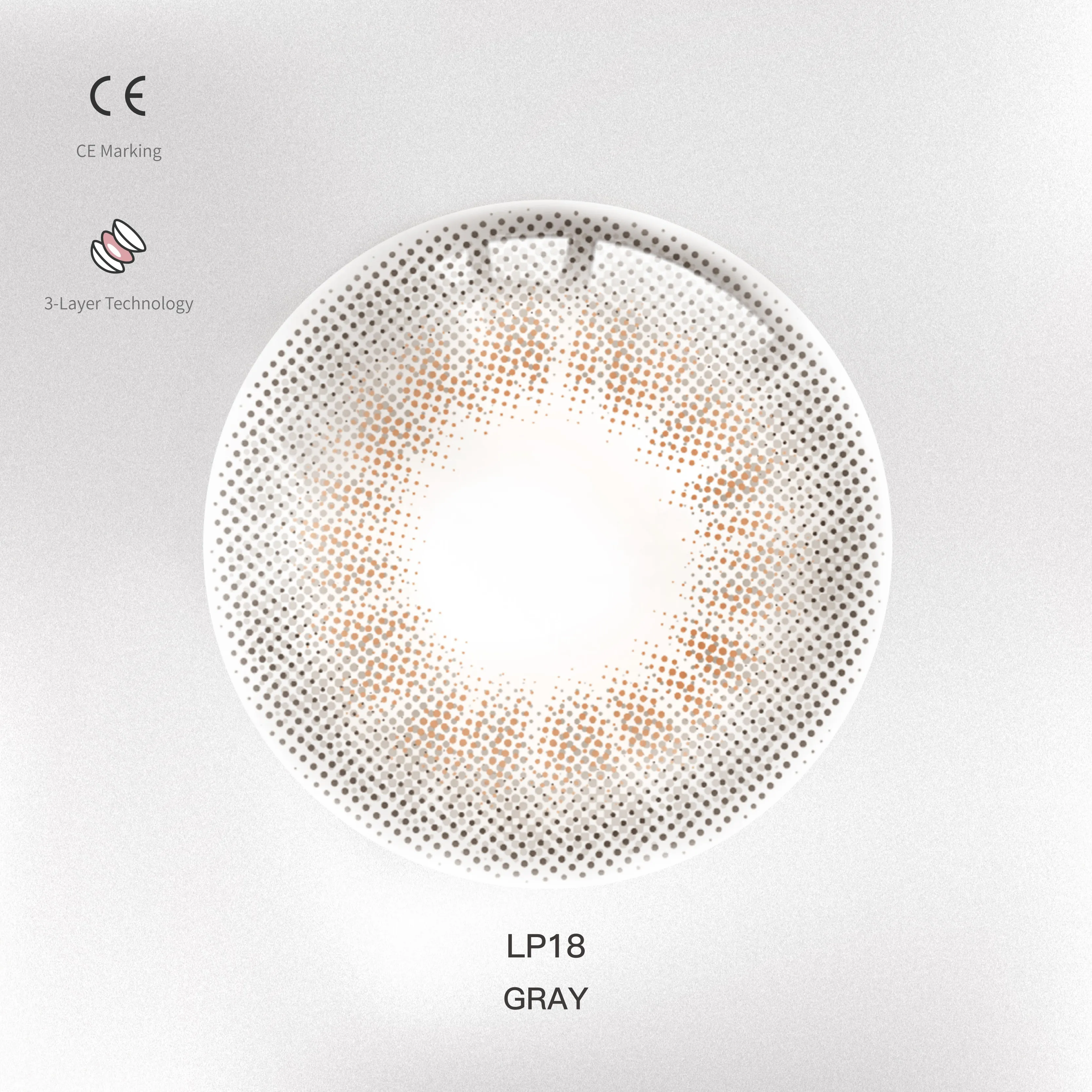 Prescription Plano To 800 Anime Lens Yearly Throw Soft Lenses Contact,Cosmetic Green Gray Beautiful Color Lenses Contact//